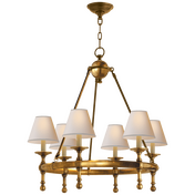 Люстра OC Classic Mini Ring Visual Comfort SL5814HAB-NP