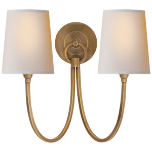 Бра настенное Visual Comfort Reed Double Sconce AW TOB2126HAB-NP
