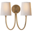 Бра настенное Visual Comfort Reed Double Sconce AW TOB2126HAB-NP