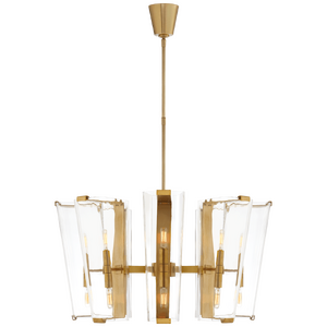 Люстра VISUAL COMFORT ARN 5310HAB-CG Alpine Medium Chandelier AERIN