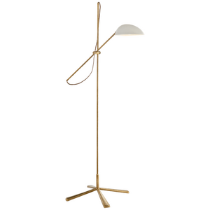 Торшер VISUAL COMFORT Graphic Floor Lamp AERIN ARN 1501HAB-WHT