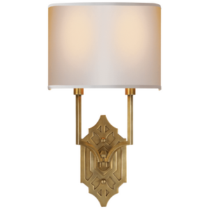 Бра Silhouette Fretwork Visual Comfort VC TOB 2600HAB-NP