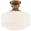 Накладной светильник VISUAL COMFORT Milton Road Flush Mount THOMAS O'BRIEN TOB5150