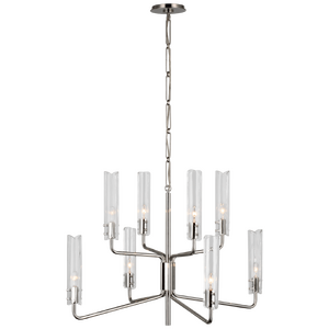 Люстра VISUAL COMFORT Casoria Medium Two-Tier Chandelier AERIN SC ARN 5483PN-CG