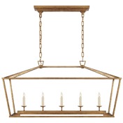 Darlana Medium Linear Lantern CHAPMAN & MYERS CHC2156GI