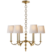 Люстра VISUAL COMFORT Channing Small Chandelier THOMAS O'BRIEN SC TOB 5119HAB-NP Цепь-250 см