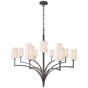 Люстра VISUAL COMFORT TOB 5760AI-L Pietro Grande Two Tier Chandelier THOMAS O'BRIEN