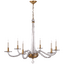 Люстра VISUAL COMFORT Bernardo Medium Chandelier CHAPMAN & MYERS SC CHC 1140AB
