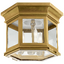 Накладной светильник VISUAL COMFORT Club Small Hexagonal Flush Mount CHAPMAN & MYERS CHO 4110AB-CG