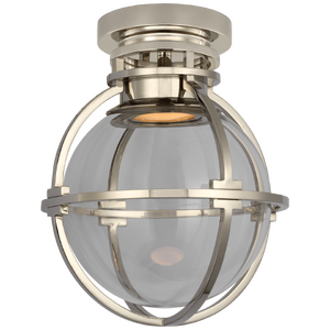 Накладной светильник Gracie 10" Captured Globe Flush Mount CHAPMAN & MYERS CHD 2481PN-CG