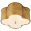 Накладной светильник VISUAL COMFORT Basil Small Flush Mount AH 4014NB-FG