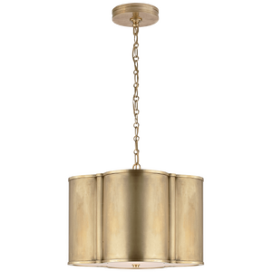 Люстра VISUAL COMFORT Basil Small Hanging Shade ALEXA HAMPTON AH 5216NB