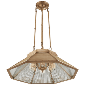 Люстра VISUAL COMFORT Rivington Medium Eight-Paneled Chandelier RALPH LAUREN RL5064