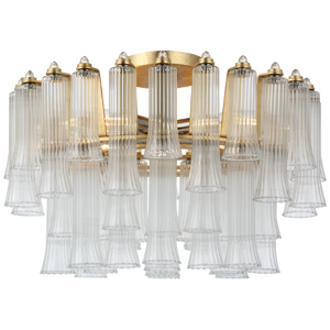 Потолочный светильник VISUAL COMFORT Lorelei 18" Semi-Flush Mount DESIGNER JULIE NEILL JN 4250G-CG