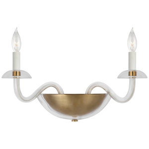 Бра VISUAL COMFORT Brigitte Small Double Sconce DESIGNER PALOMA CONTRERAS PCD 2020CG/PN