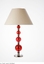 Charles Edwards TL 124 red glass balls, black shade