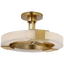 Потолочный светильник KELLY WEARSTLER Covet Medium Ring Semi-Flush Mount VISUAL COMFORT KW 4142AB/ALB