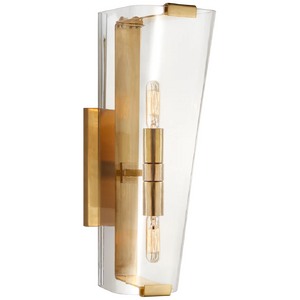 Светильник настенный AERIN Alpine Single Sconce VISUAL COMFORT ARN 2310HAB-WG
