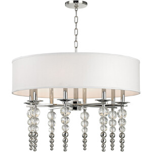 Люстра Hudson Valley Lighting Persis 8 Light Pendant In Polished Nickel 2330-PN