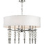 Люстра Hudson Valley Lighting Persis 8 Light Pendant In Polished Nickel 2330-PN
