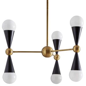 Люстра потолочная Jonathan Adler Caracas 6 light