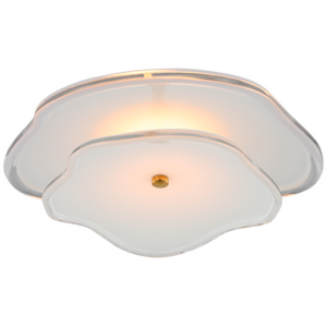Leighton 14" Layered Flush Mount KATE SPADE NEW YORK KS2064SB-CRE