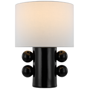 Tiglia Low Table Lamp KELLY WEARSTLER KW3686BLK-L