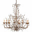Crystal Bud Chandelier 33 Cupertino By Currey and Company