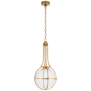 Gracie Medium Captured Globe Pendant CHAPMAN & MYERS CHC5478AB-CG