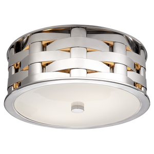 Ella Woven Small Flush Mount RALPH LAUREN RL4090PN-WG