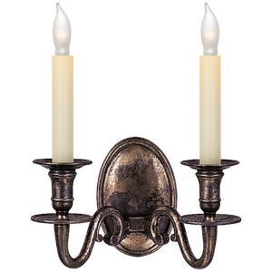 Grosvenor House Double Sconce CHAPMAN & MYERS CHD1139SN