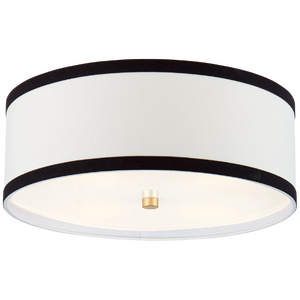 Walker Medium Flush Mount KATE SPADE NEW YORK KS4071G-L/BL