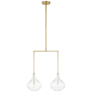 Lomme Small Linear Chandelier Champalimaud CD5026SB-CG