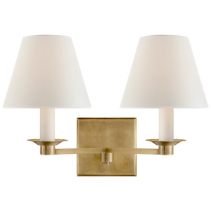 Evans Double Arm Sconce Ralph Lauren RL2007NB-P