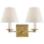 Evans Double Arm Sconce Ralph Lauren RL2007NB-P