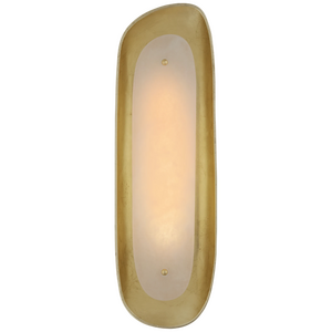 Samos Tall Sculpted Sconce AERIN ARN2922G-ALB