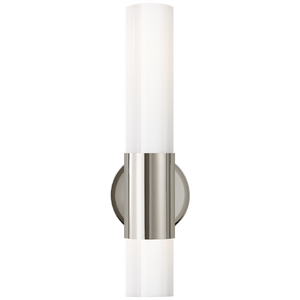 Visual Comfort Penz Medium Cylindrical Sconce AERIN ARN2611PN-WG