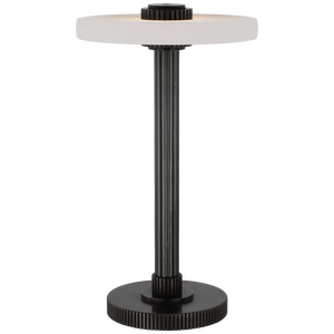 Aran 9" Rechargeable Accent Lamp Studio VC S3150BZ/ALB
