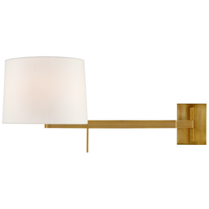 Sweep Medium Right Articulating Sconce Barbara Barry BBL2164SB-L