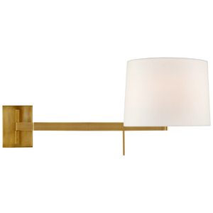 Sweep Medium Left Articulating Sconce Barbara Barry BBL2162SB-L