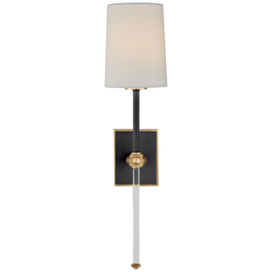 Lucia Medium Tail Sconce Julie Neill JN2051MBK/CG-L