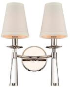 Baxter 2 Light Sconce 8862-PN