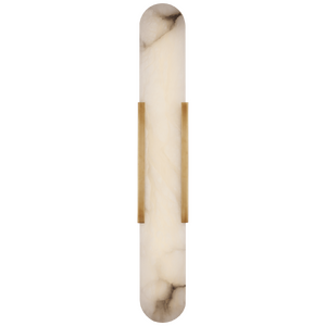 Melange 28" Elongated Sconce Kelly Wearstler KW2016AB-ALB