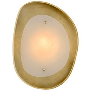 Samos Small Sculpted Sconce AERIN ARN2921G-ALB