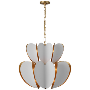 Danes Two Tier Chandelier KS5132WHT/G
