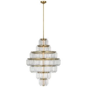 Killarney 32" Layered Chandelier WATERFORD WF5021NB-CC