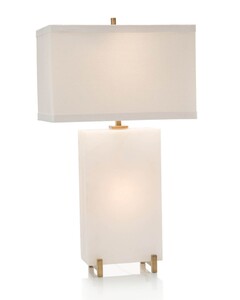 Настольная лампа John Richard Alabaster Block Table Lamp JRL-9196