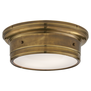 Потолочный светильник из латуни TC40209AGB Visual Comfort Siena Large Flush Mount
