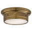 Потолочный светильник из латуни TC40209AGB Visual Comfort Siena Large Flush Mount