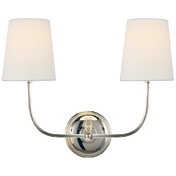 Vendome Double Sconce Thomas O&039;Brien TOB2008PN-L
